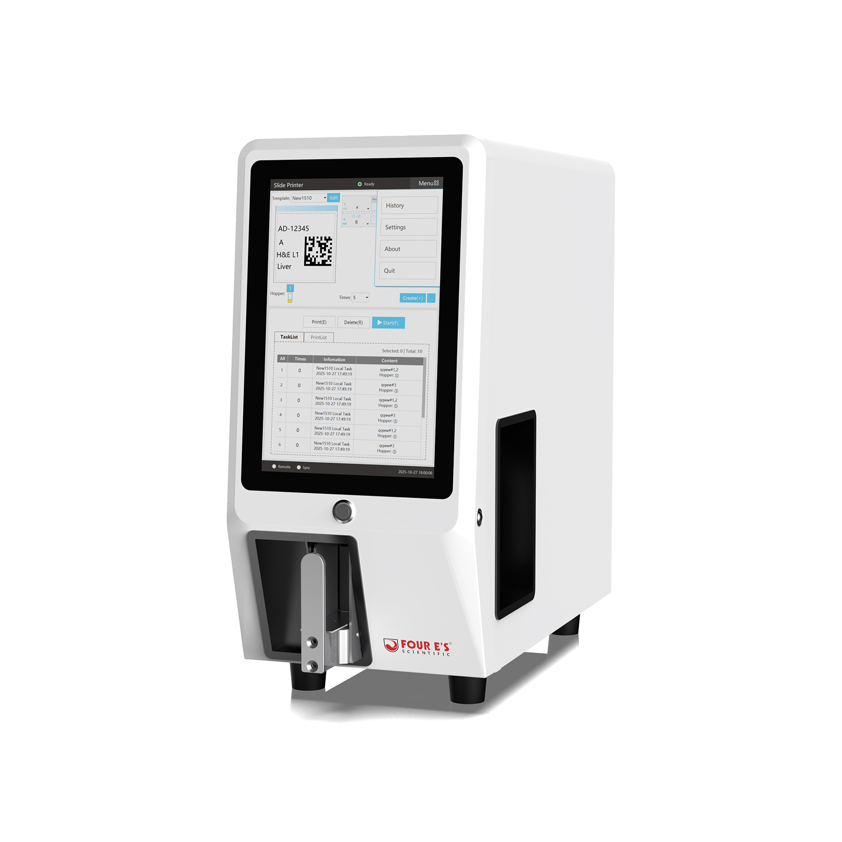Slide Ultraviolet Printer (Single Hopper)