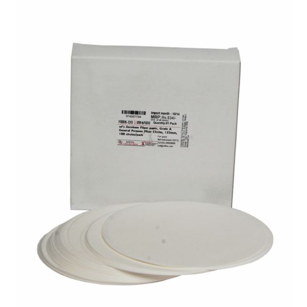 FILTER PAPER GRADE A SHEETS 460X570 MM ( GRADE 595), 500 SHEETS
