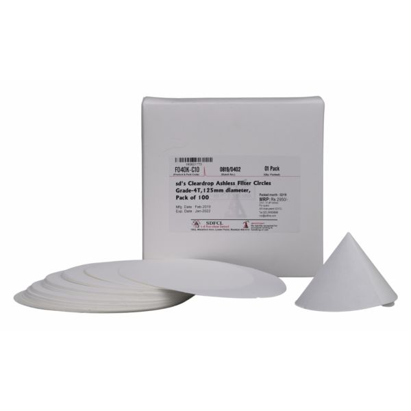 SD's Cleardrop Filter Paper