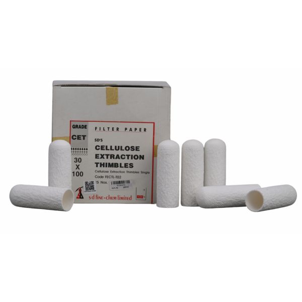 Cellulose Extraction Thimbles GD CET 30*100/25
