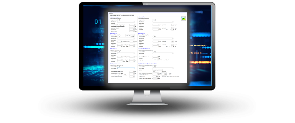 Assure-System Suitability Test (SST)