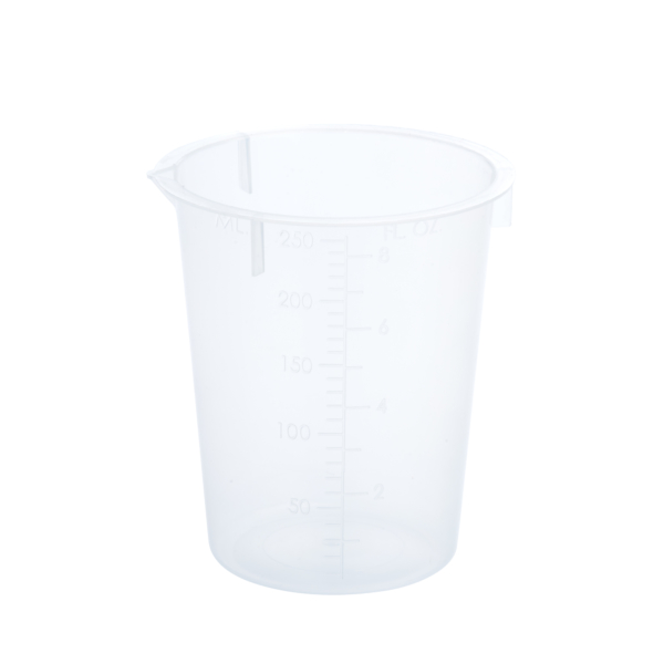 250mL Graduated Beaker, Polypropylene, Non-sterile