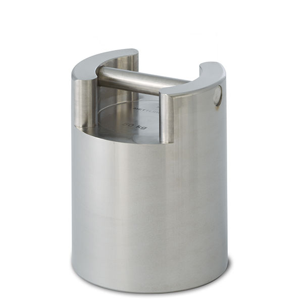 Weight cylindrical SS 50kg F2