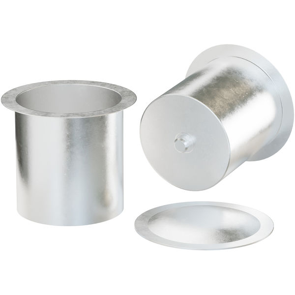 Crucible 160 uL, Al, 40 pcs, pin