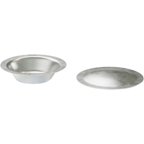 Crucible 25 uL, Al, 100 pcs