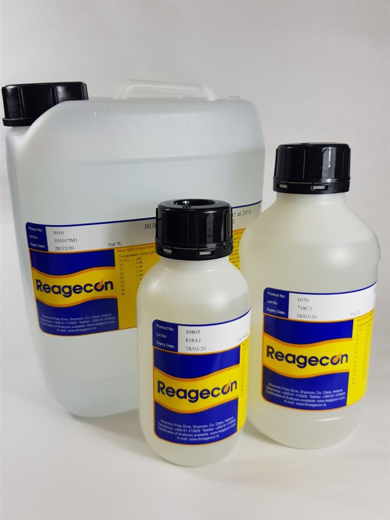 Reagecon pH 5.00 Buffer Solution at 20C
