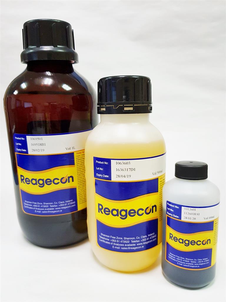 Reagecon Mercury Reference Stock Solution according to Chinese Pharmacopoeia (ChP)