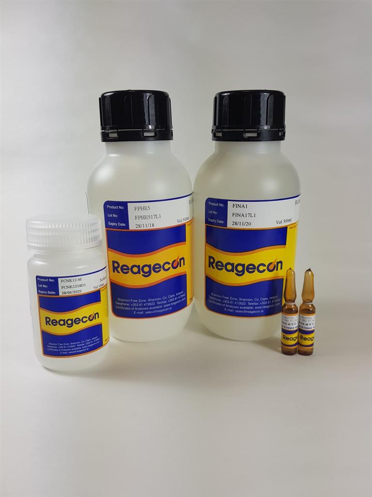 Reagecon Flame Photometry Multi Element Linearity Standards Low, Medium and High Concentrations