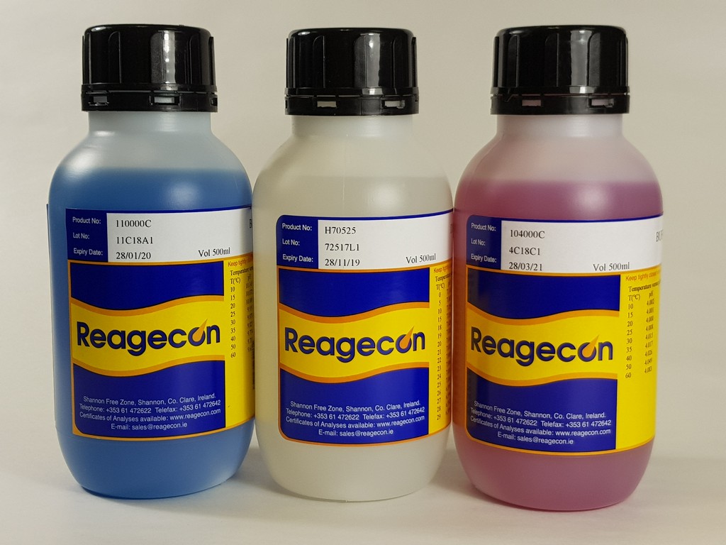 Reagecon pH 4.000 High Resolution Buffer Solution at 25C