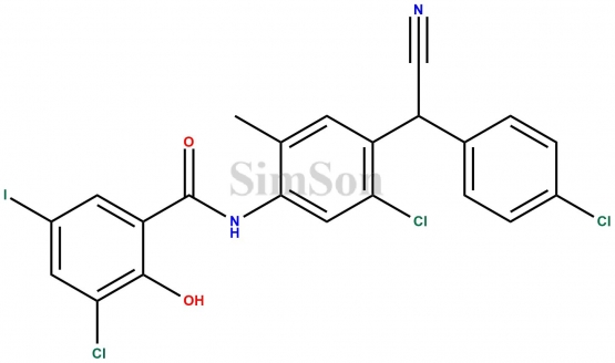 Closantel EP Impurity E
