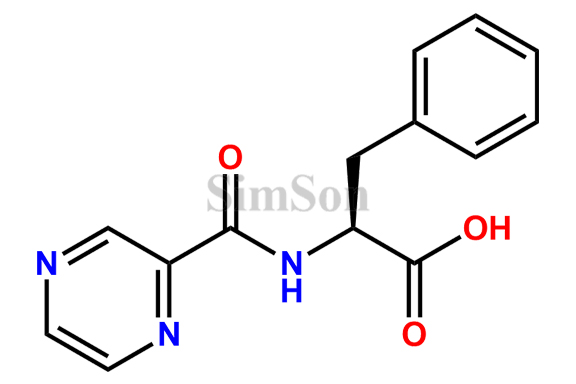 3-phenyl-2-(pyrazine-2-carboxamido)propanoic acid