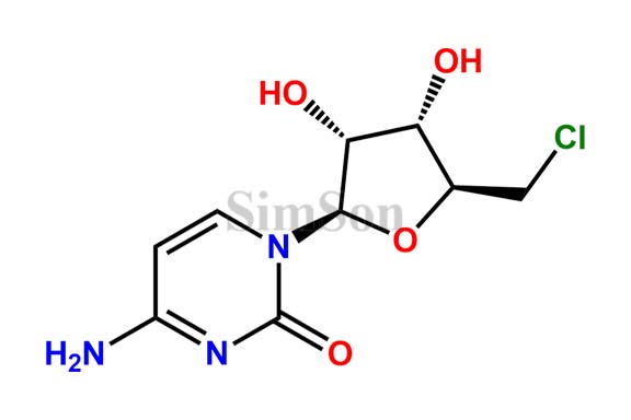 5-Chloro-5`-Deoxycytidine