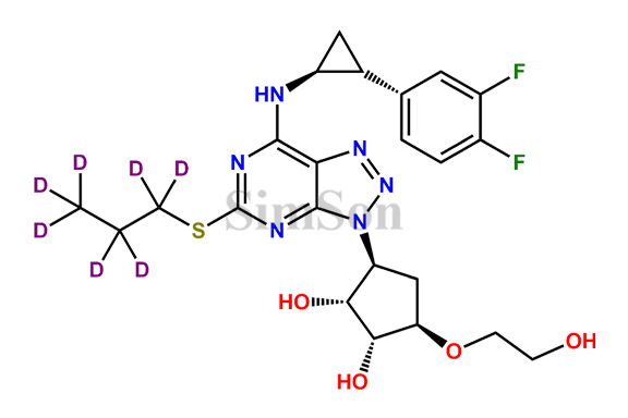 Ticagrelor -D7