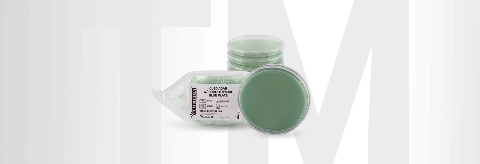 CLED AGAR W/ BROMOTHYMOL BLUE PLATE